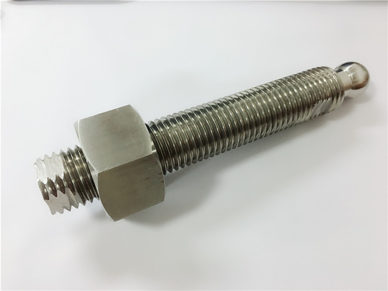 tilpassede høj kvalitet cnc drejebænk, der drejer titan kuglebolte