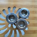 høj kvalitet ASEM hex socket titanium gr2 skrue / bolt / møtrik / skive /