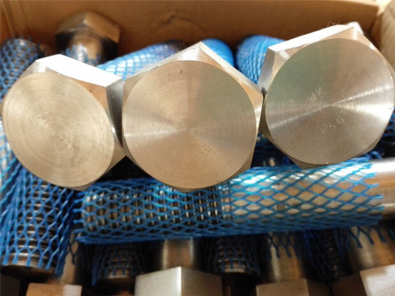 store forsyningsmekaniske fastgørelsesmidler høj srenght tung hex bolt og møtrik