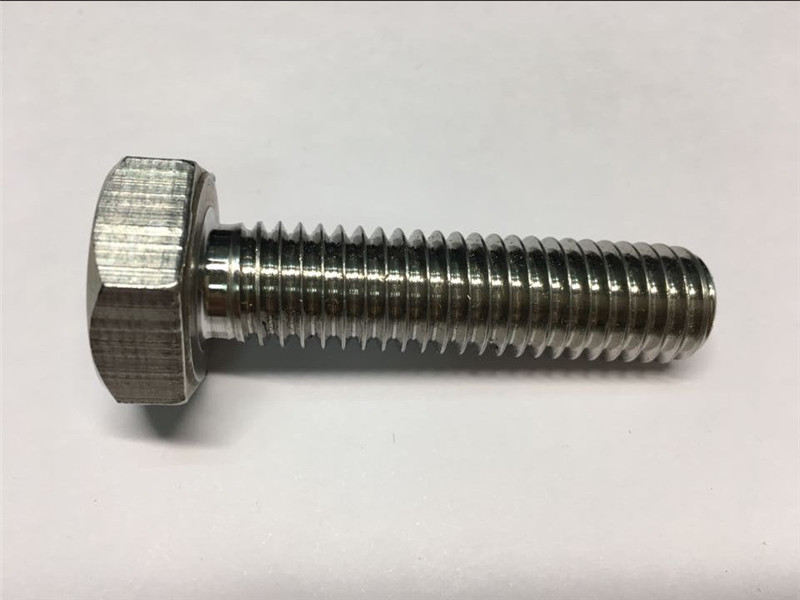rustfrit stål 316 304 a2 a4 b8 b8m hex bolt ISO4017 din933 hexagon bolt